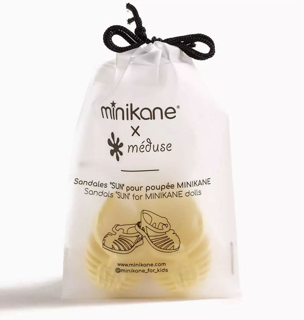 Minikane  Minikane plastic sandals for Gordi dolls / pink guimauve