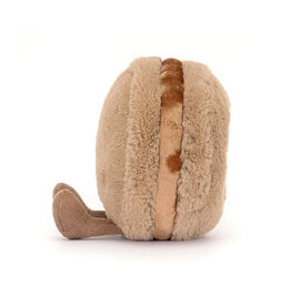 Jellycat knuffels Jellycat Amuseables Mona macaron / chocolade