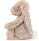 Jellycat knuffels Jellycat-Blüte, beiges Hasenblütenblatt / Ferkel