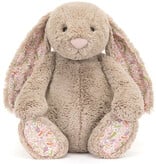 Jellycat knuffels Jellycat blossom beige bunny petal / big
