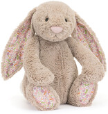 Jellycat knuffels Jellycat-Blüte, beiges Hasenblütenblatt / Ferkel