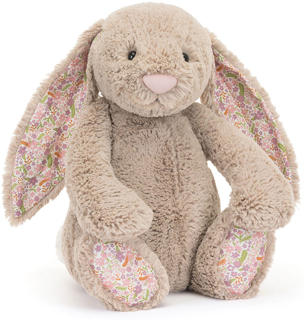 Jellycat knuffels Jellycat blossom beige bunny petal / big