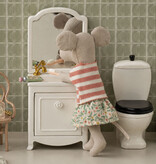Maileg Maileg  tandenborstelset voor de muisjes met gevulde toilettas / coral