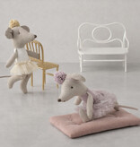 Maileg Maileg little sister ballerina muis / off-white