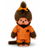 Monchhichi Monchhichi girl in orange football kit / World Cup 2026