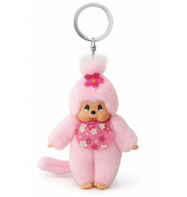 Monchhichi Monchhichi keychain girl / cherry blossom