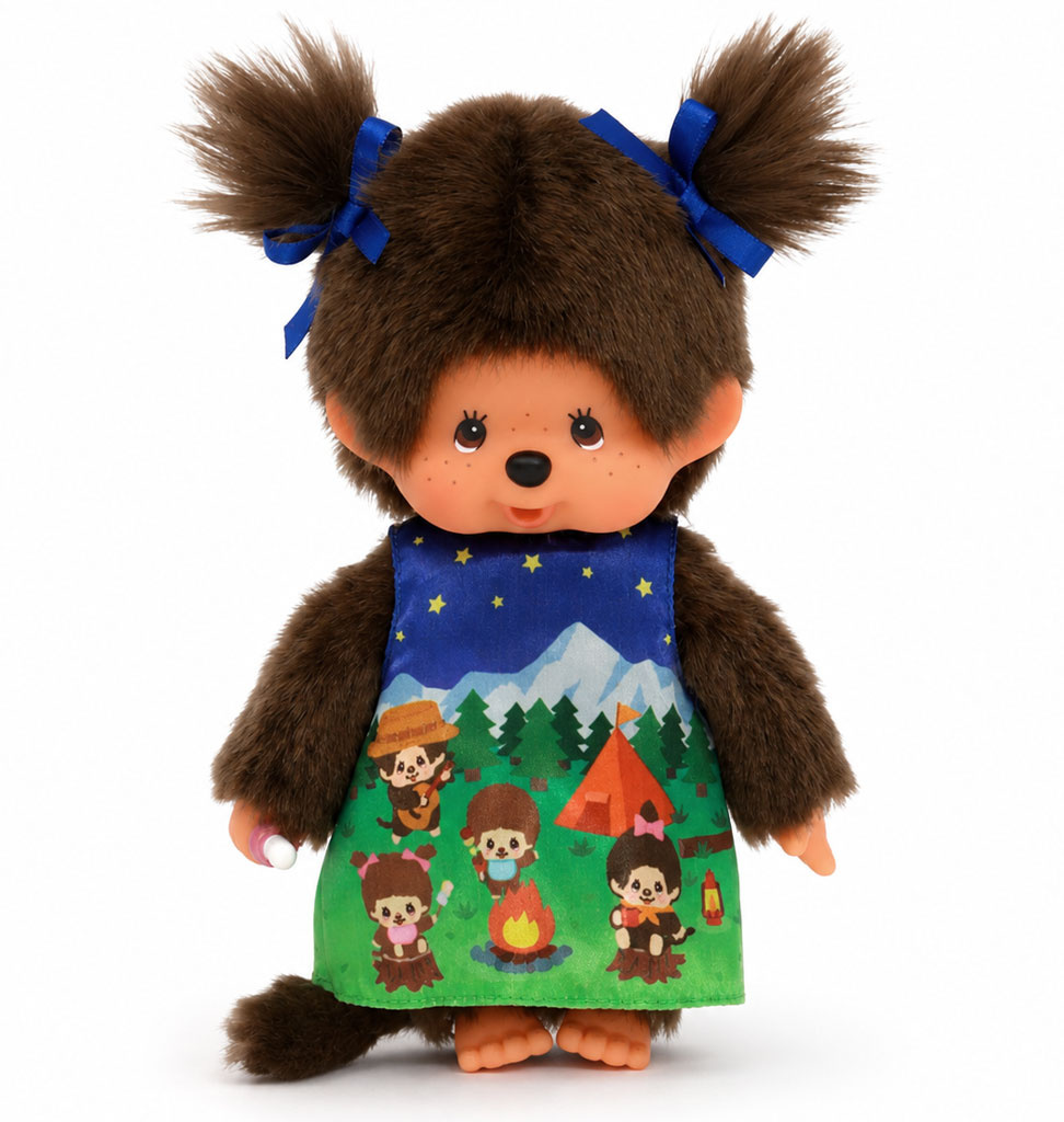 Monchhichi Monchhichi girl with camping dress