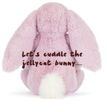Jellycat knuffels Jellycat Thistlepop Blossom Luxe Bunny