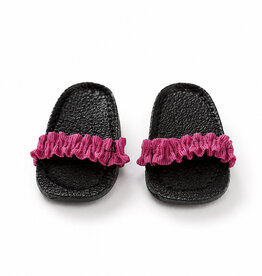Heless Paola Reina pink slippers for Amigas dolls
