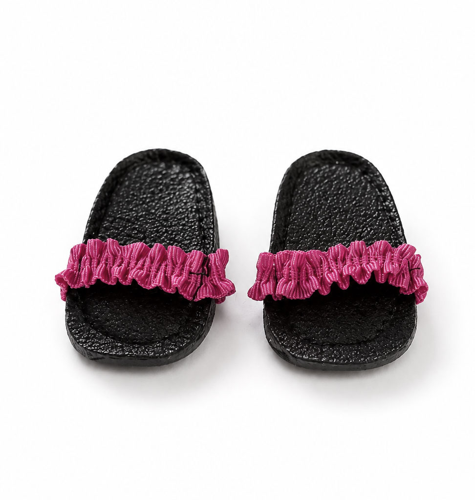 Heless Paola Reina roze slippers voor Amigas poppen