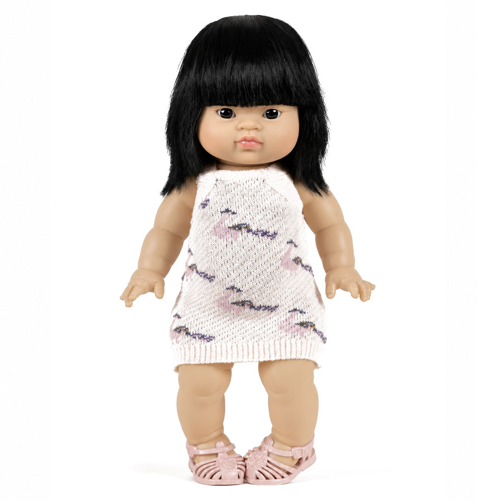 Minikane  Minikane Gordi poppen gebreide jurk Gisèle