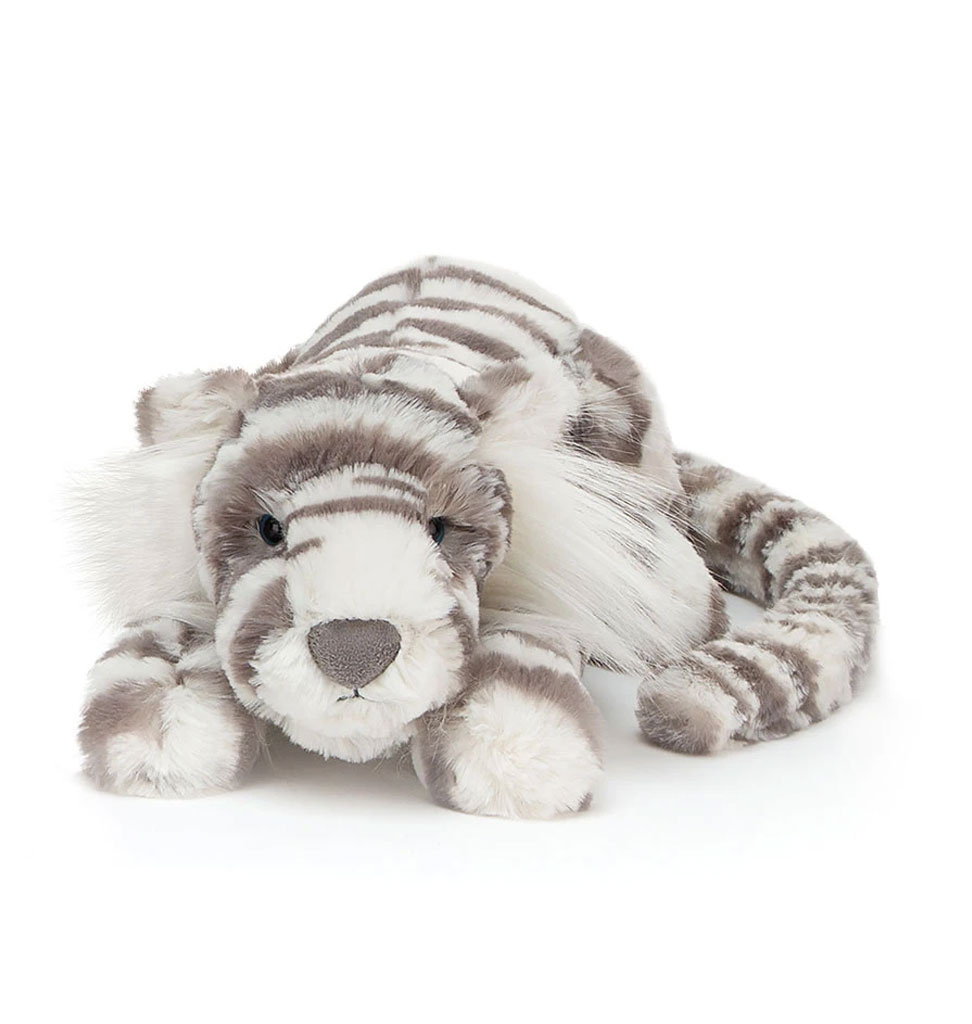 Jellycat knuffels Jellycat Sacha snow tiger
