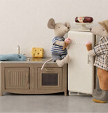 Maileg Maileg fridge with food for the mice / off white