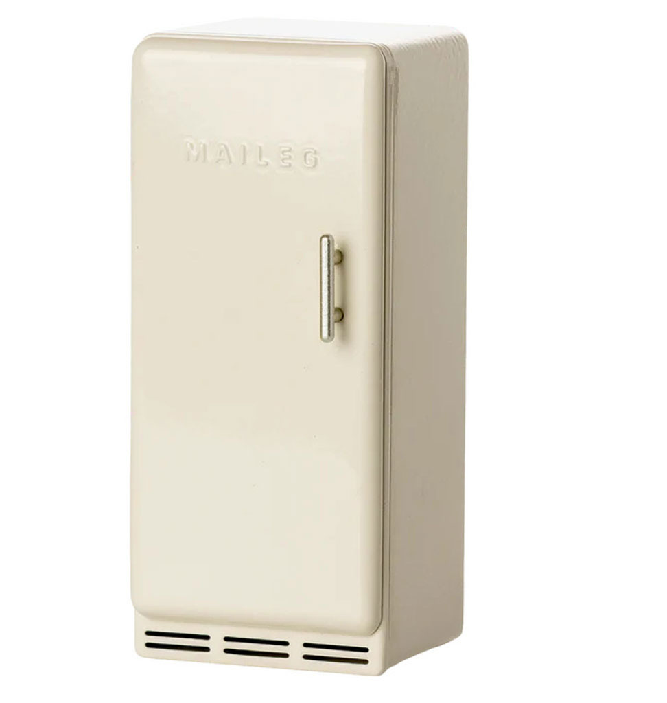 Maileg Maileg fridge with food for the mice / off white