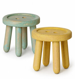 Maileg Maileg Hocker/Stühle, 2er-Set, mintgrün und gelb