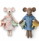 Maileg Maileg Hocker/Stühle, 2er-Set, mintgrün und gelb