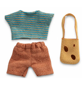 Maileg Maileg kledingset Little Brother muis met tas