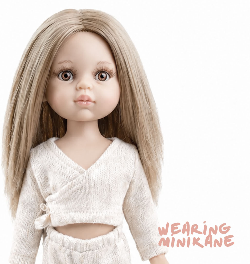 Paola Reina poppen Paola Reina Amigas doll Carla with brown eyes