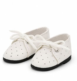 Paola Reina poppen Paola Reina white shoes with laces for Amigas dolls