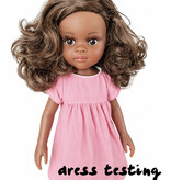 Paola Reina poppen Paola Reina Amigas Puppenkleid rosa