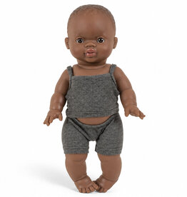 Minikane  Minikane underwear set anthracite for Gordi dolls