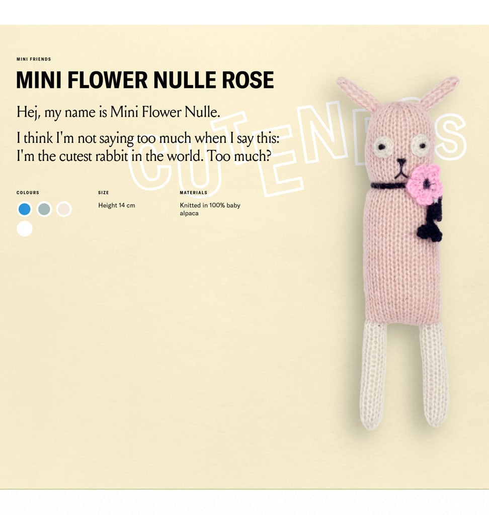 Luckyboysunday Luckyboysunday mini Flower Doll Nulle Rose