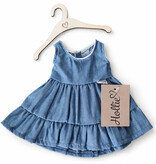 Hollie Hollie Gordi Puppenkleid aus weichem Strand-Denim für Gordi Puppen