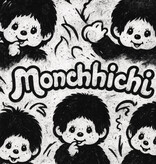 Monchhichi Monchhichi 'bebichhichi' einfaches Mädchen mit Lätzchen und Schnuller