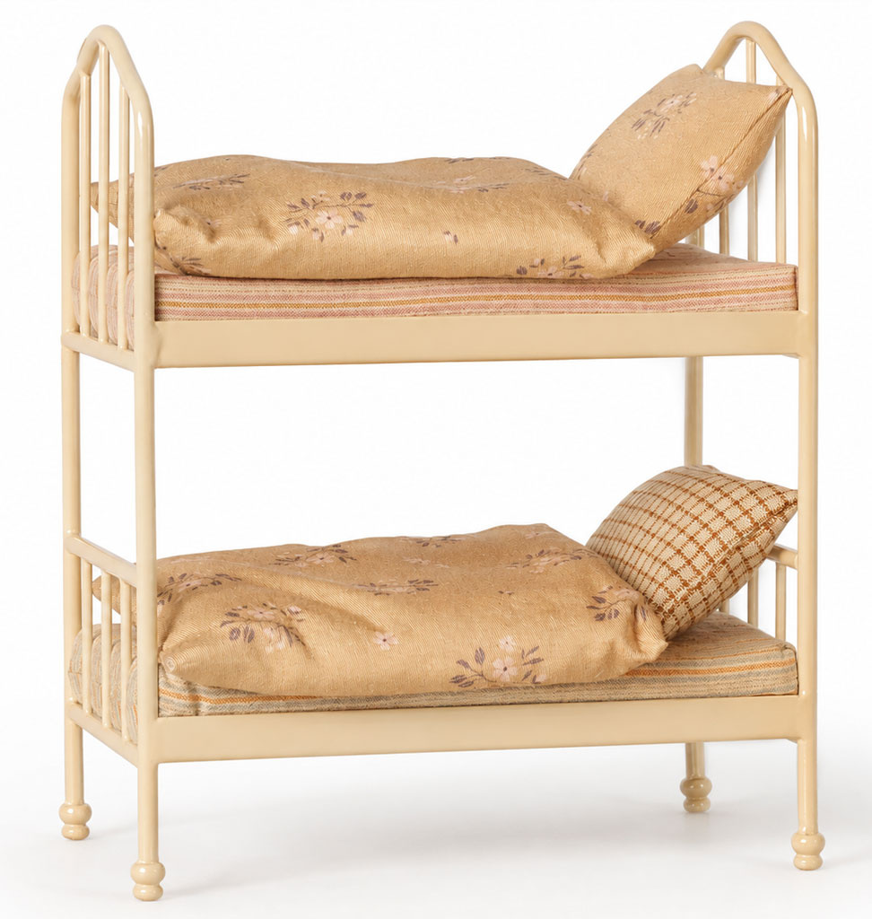 Maileg Maileg stapelbed met beddengoed voor de muisjes