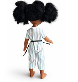 Orange Toys Gestreifter Sommeroverall / Jumpsuit für Amigas-Puppen