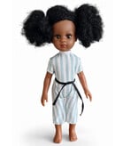 Orange Toys Striped summer overall / jumpsuit for Amigas dolls
