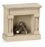 Maileg Maileg fireplace for the mice / off white