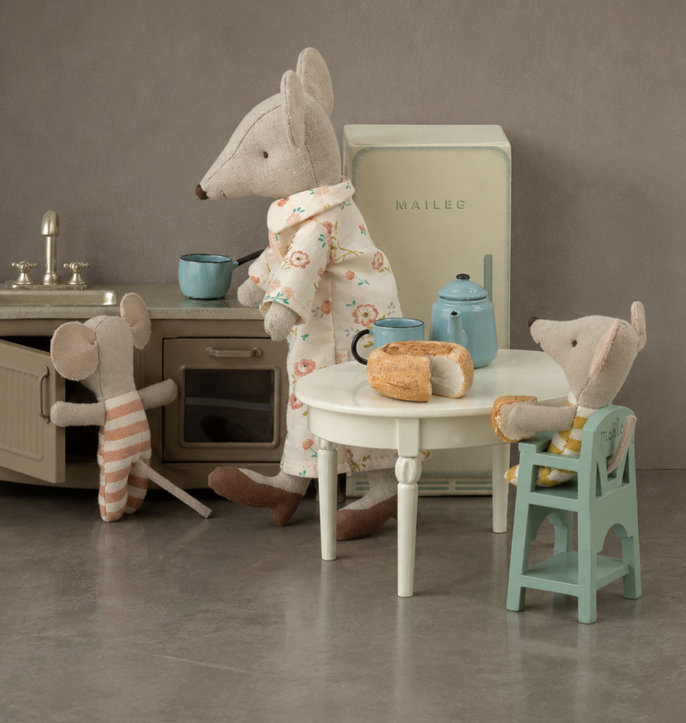 Maileg Maileg high chair for the little mice / mint