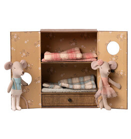 Maileg Maileg Dance Studio met balletmuisjes little sister en brother