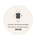 Minikane  Minikane Strickkleid für Gordi-Puppen / Robe Lena Herz