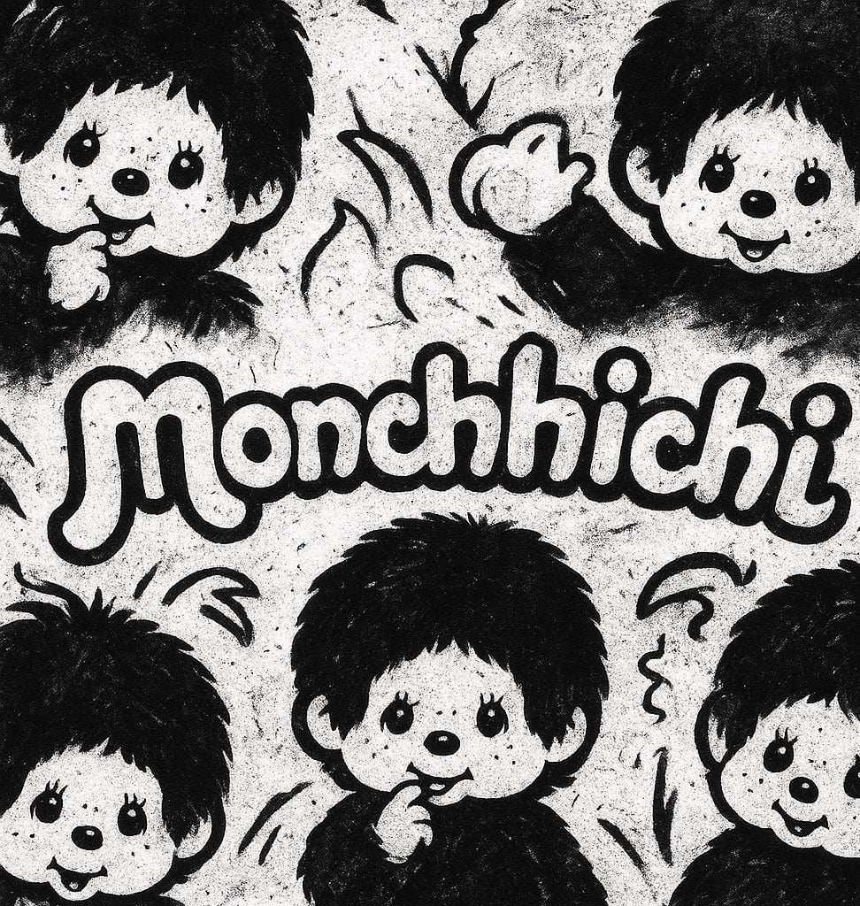 Monchhichi Monchhichi meisje Fluff Pink / showmodel