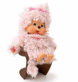 Monchhichi Monchhichi meisje Fluff Pink / showmodel