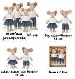 Maileg Maileg Baby-Weihnachtsmaus im Buch mit Bettwäsche