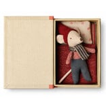 Maileg Maileg baby kerstmuisje in boek met beddengoed