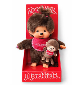 Monchhichi Monchhichi girl with Mini Monchhichi