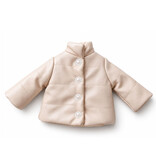 Orange Toys Amigas doll coat made of faux leather