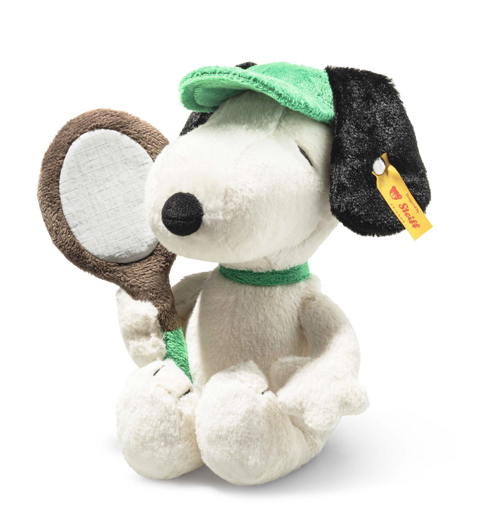 Steiff Steiff Snoopy met tennisracket