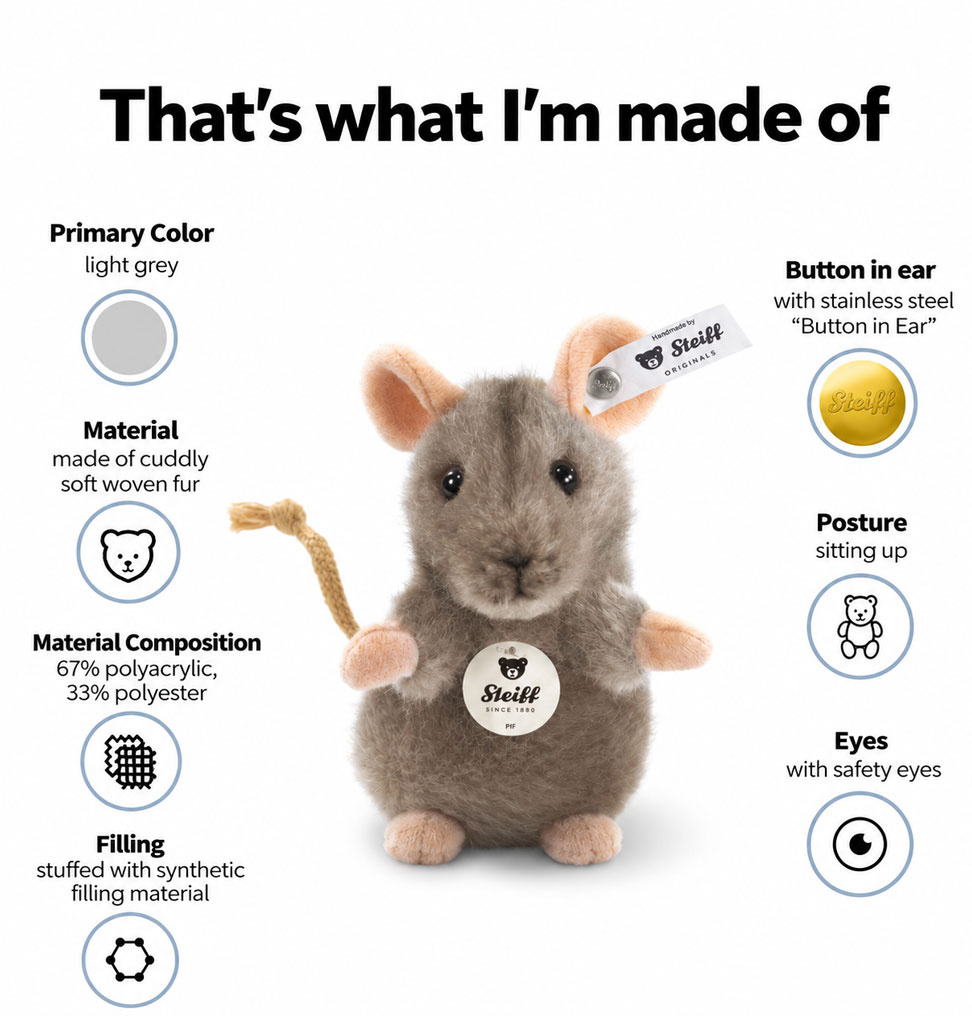 Steiff Steiff mouse Piff