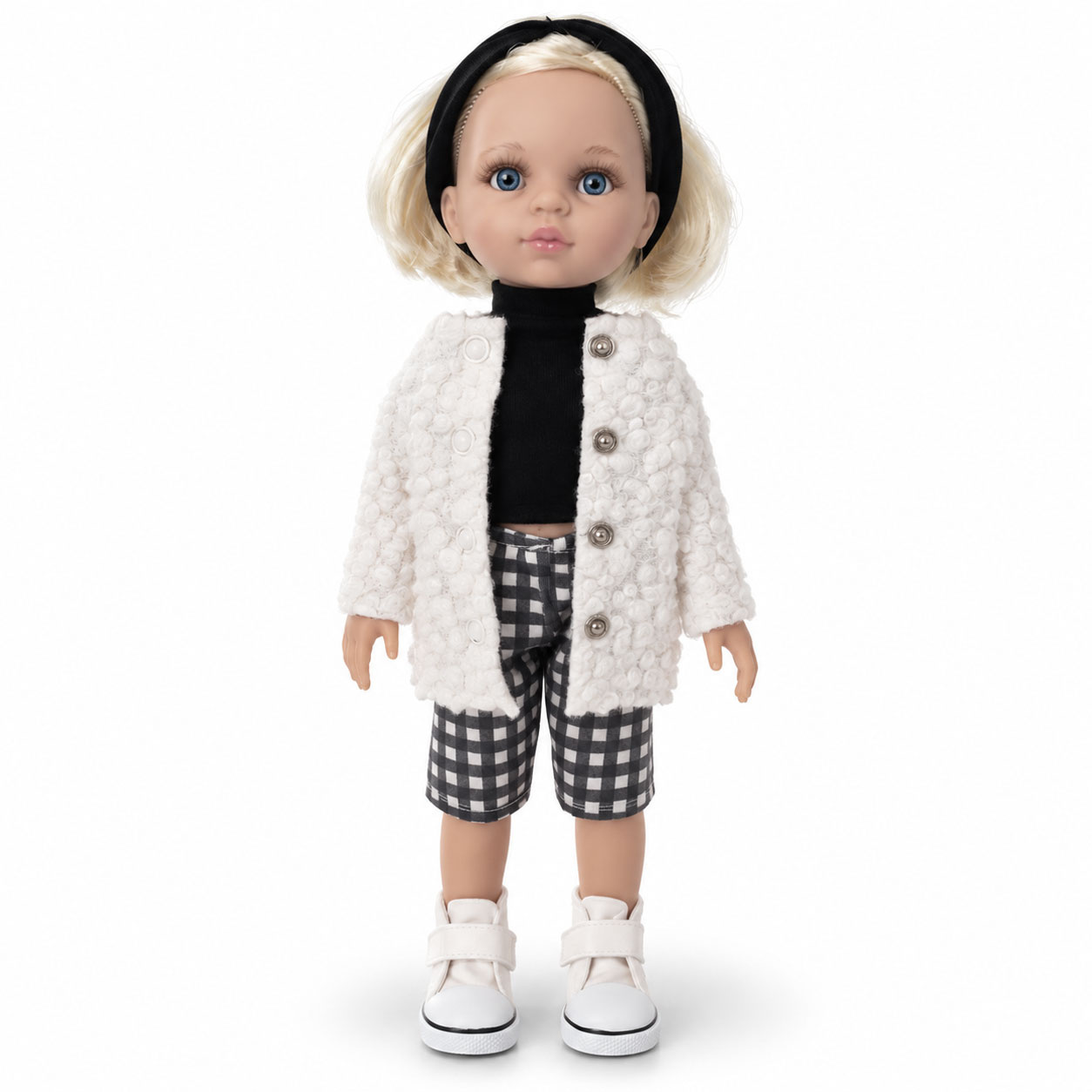 Orange Toys Bouclé coat for Amigas dolls