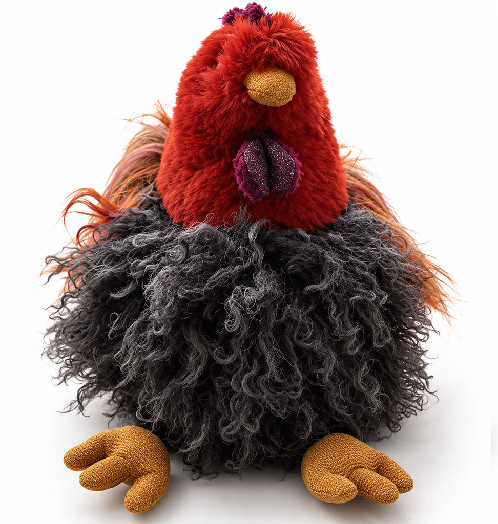 Moulin Roty Moulin Roty Kuschelhuhn / Tout Autour du Monde-Kollektion