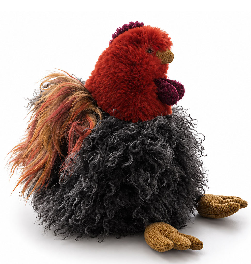 Moulin Roty Moulin Roty Kuschelhuhn / Tout Autour du Monde-Kollektion