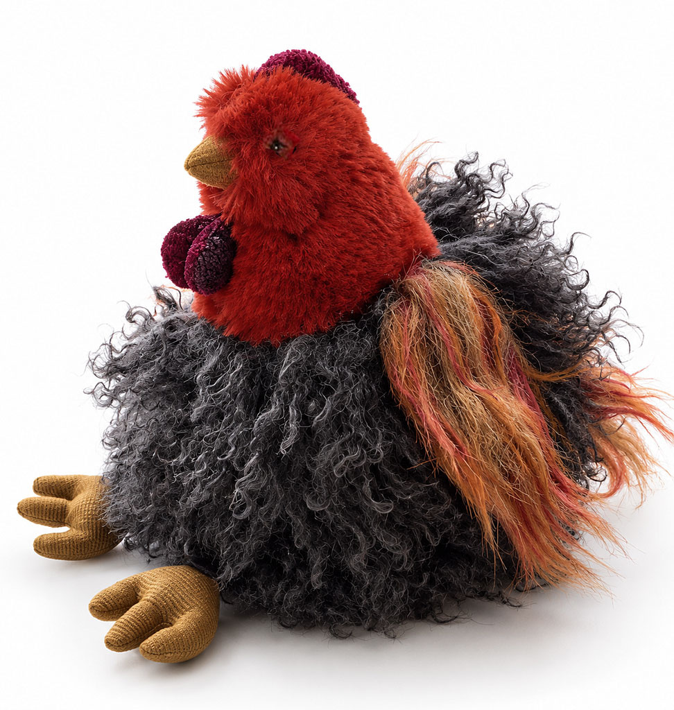 Moulin Roty Moulin Roty Kuschelhuhn / Tout Autour du Monde-Kollektion