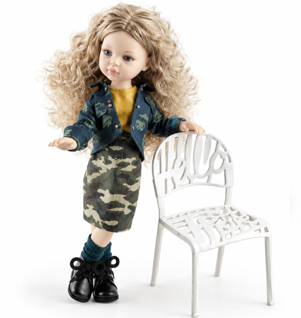 Paola Reina poppen Paola Reina Amigas clothing set Articulada Manica
