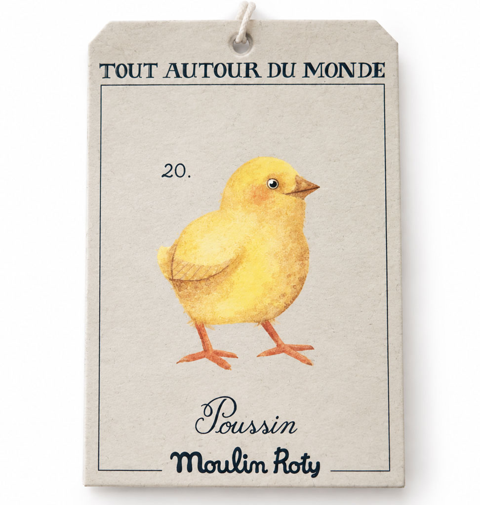 Moulin Roty Moulin Roty kuiken / tout autour du monde collectie