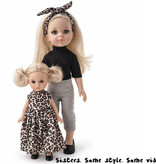 Orange Toys Leopard print headband for Amigas dolls